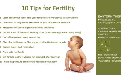 10 Tips for Fertility