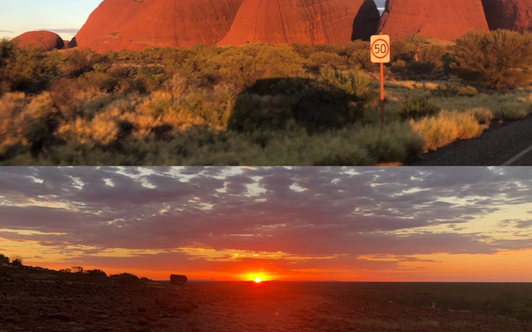 I traveled to Uluru