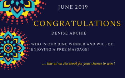 Massage Giveaway Winner