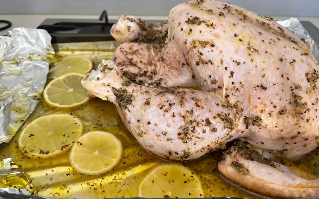 Greek Oregano and Lemon Chicken