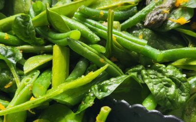 Beans, Hazelnuts with Orange Zest Salad