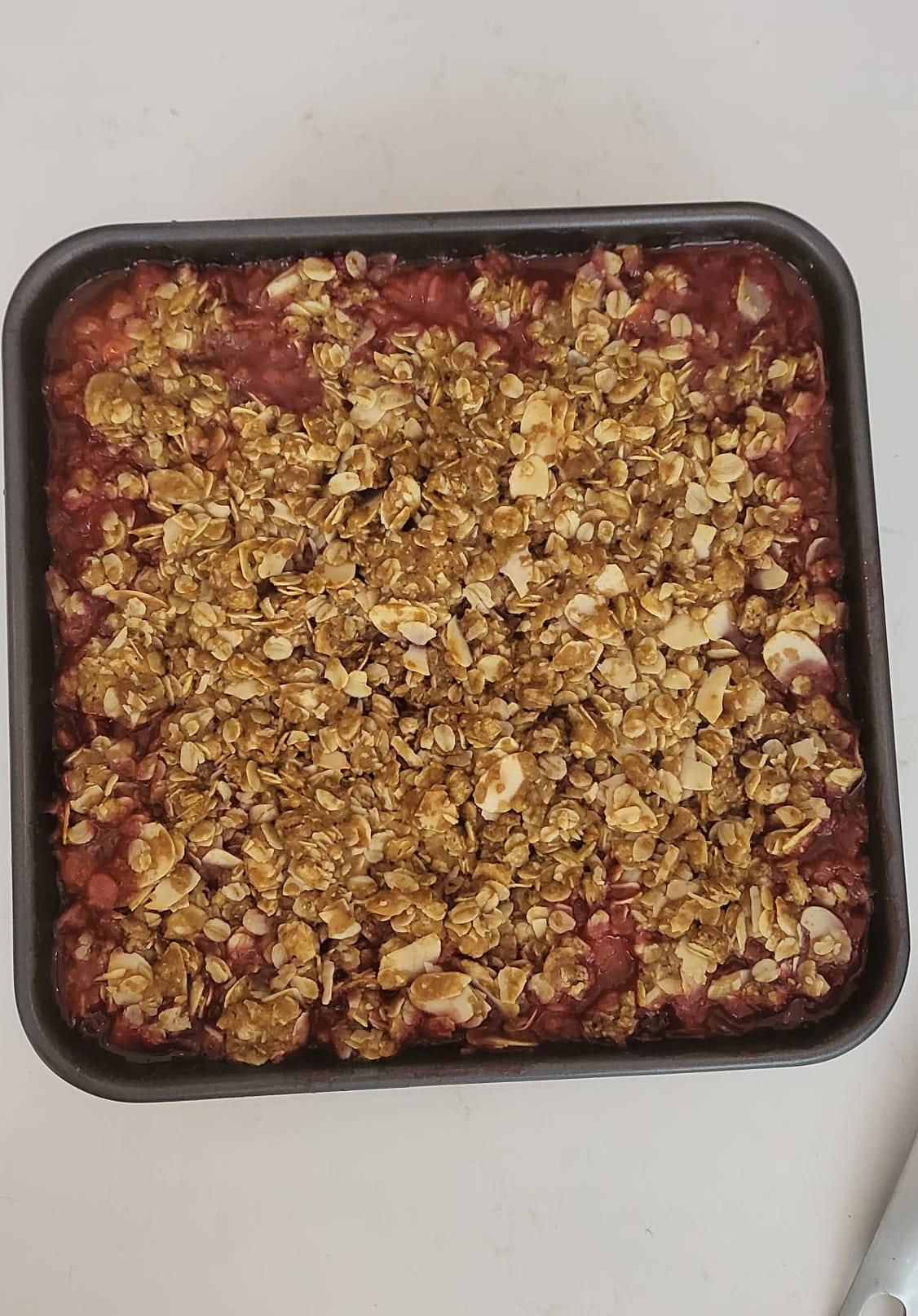 Rhubarb and Pear Crumble with Ginger Eastern Therapies