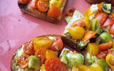 Bruschetta with Medley of Tomatoes