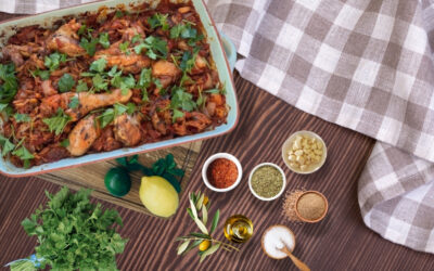 Greek One-Pan Chicken Orzo (Kritaraki)