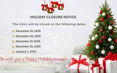 Eastern Therapies Holiday Closure Dates