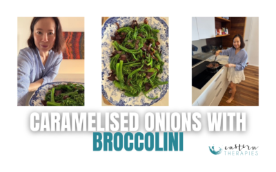 Caramelised Onions with Broccolini